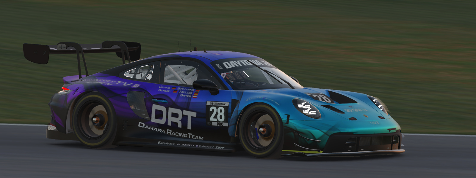 Custom Porsche Livery